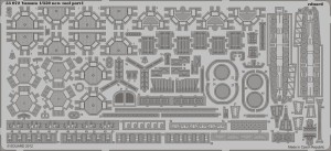Eduard Accessories 1:350 53072 Yamato 1/350 new tool for Tamiya 78025