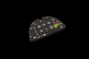 Eduard Accessories 1:48 644017 Spitfire Mk.VIII LööK for Eduard