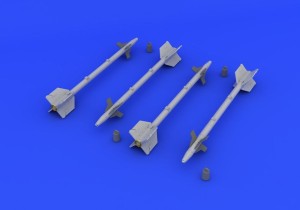 Eduard Accessories 1:48 648197 AIM 9J Sidewinder
