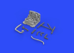 Eduard Accessories 1:48 648278 MC.202 undercarriage bay f.Eduard