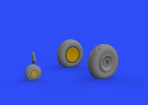Eduard Accessories 1:48 648484 P-47D wheels for Tamiya