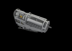 Eduard Accessories 1:48 648555 P-51D engine for Eduard