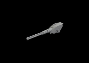 Eduard Accessories 1:48 648587 Mi-24V 9A624 machine gun for Zvezda