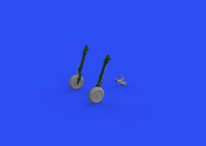 Eduard Accessories 1:48 648693 A6M2 wheels, for EDUARD