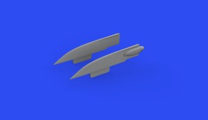 Eduard Accessories 1:48 648704 F-4B fin caps PRINT, for TAMIYA
