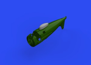 Eduard Accessories 1:48 648756 F4F 42gal ventral drop tank PRINT for EDUARD
