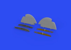 Eduard Accessories 1:48 648731 A6M2 Zero Model 21 folding wingtips PRINT for EDUARD