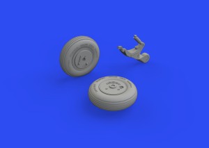 Eduard Accessories 1:48 648799 A6M3 wheels for EDUARD