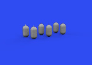 Eduard Accessories 1:48 648810 WWII USAAF oxygen tank G-1 PRINT for