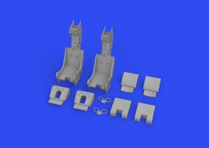Eduard Accessories 1:48 648823 Buccaneer S.2C/D ejection seats PRINT 1/48 for AIRFIX