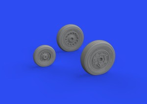 Eduard Accessories 1:48 648814 Buccaneer S.2C/D wheels for AIRFIX