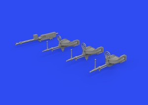 Eduard Accessories 1:48 648840 Beaufort Mk.I guns PRINT 1/48 ICM