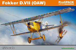 Eduard Plastic Kits 1:72 70131 Fokker D.VII (OAW), Profipack
