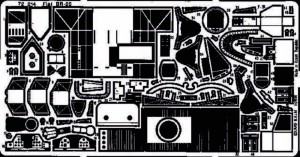 Eduard Accessories 1:72 72214 Fiat Br-20