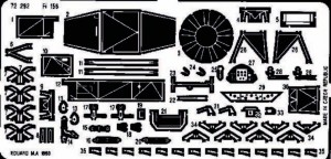Eduard Accessories 1:72 72292 Fi-156 Storch