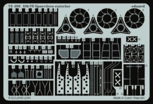 Eduard Accessories 1:72 72406 SM-79 Sparviero Exterior