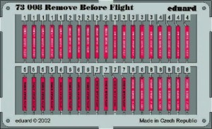Eduard Accessories 1:72 73008 Remove bevor Flight