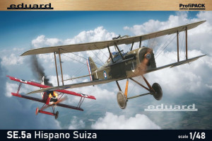 Eduard Plastic Kits 1:48 82132 SE.5a Hispano Suiza Profipack