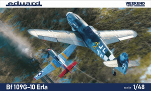 Eduard Plastic Kits 1:48 84174 Bf 109G-10 ERLA , Weekend edition