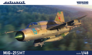 Eduard Plastic Kits 1:48 84180 MiG-21SMT, Weekend edition