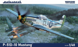 Eduard Plastic Kits 1:48 84184 P-51D-10 Mustang Weekend edition