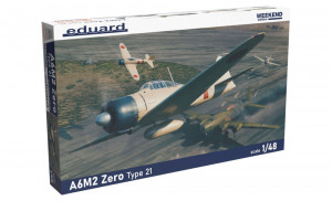 Eduard Plastic Kits 1:48 84189 A6M2 Zero Type 21 1/48 Weekend edition