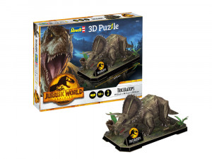 Revell  242 3D-Puzzle Jurassic World Dominion - Triceratops