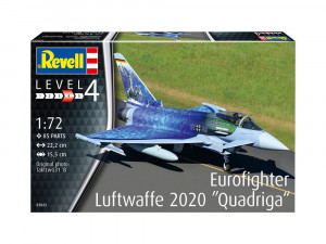 Revell 1:72 3843 Eurofighter Luftwaffe 2020 Quadriga