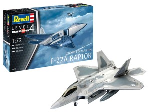 Revell 1:72 3858 Lockheed Martin F-22A Raptor