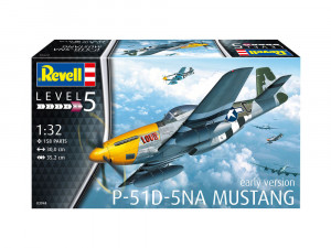 Revell 1:32 3944 P-51D-5NA Mustang (early version