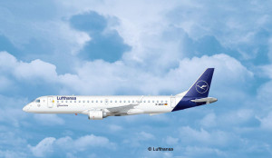 Revell 1:144 3883 Embraer 190 Lufthansa New Livery