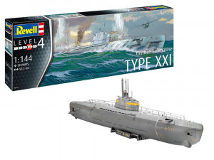 Revell 1:144 5177 German Submarine Type XXI