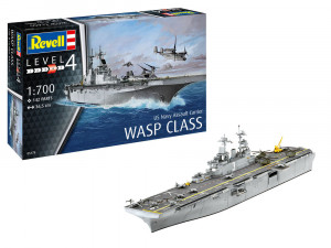 Revell 1:700 5178 US Navy Assault Carrier WASP CLASS