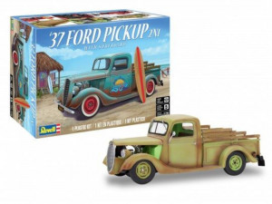 Revell 1:25 14516 1937 Ford Pickup Street Rod with Surf Board