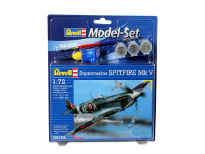 Revell 1:72 64164 Model Set Spitfire Mk V