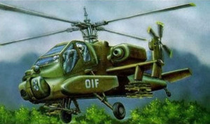 Revell 1:144 63824 Model Set AH-64A Apache