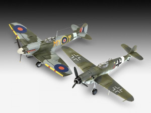 Revell 1:72 63710 Model Set Combat Set Bf109G-10 &