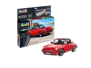 Revell 1:24 67689 Model Set Porsche 911 Carrera 3.2 Targa (G-Model)