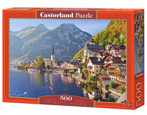 Castorland  B-52189 Hallstadt, Austria, Puzzle 500 Teile
