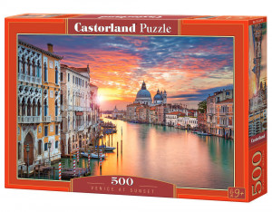 Castorland  B-52479 Venice at Sunset, Puzzle 500 Teile