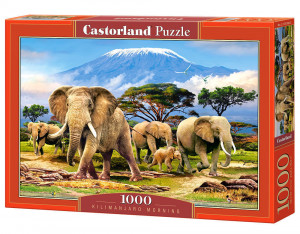 Castorland  C-103188-2 Kilimanjaro Morning, Puzzle 1000 Teile