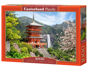 Castorland  C-103201-2 Seiganto-ji-Temple, Puzzle 1000 Teile