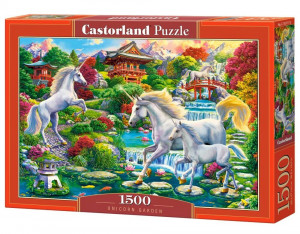 Castorland  C-152117-2 Unicorn Garden Puzzle 1500 Teile - NEU