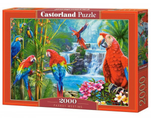 Castorland  C-200870-2 Parrot Meeting Puzzle 2000 Teile - NEU