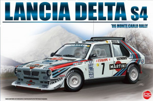 NUNU-BEEMAX 1:24 PN24030 Lancia Delta S4 Martini '86 Monte Carlo