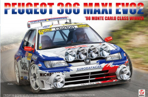NUNU-BEEMAX 1:24 B24026 Peugeot 306 Maxi EVO2