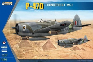 KINETIC 1:24 K3212 P-47D THUNDERBOLT RAZOR-RAF