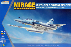 KINETIC 1:48 K48042 Mirage 2000C Multi-role Combat Fighter