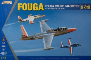 KINETIC 1:48 K48051 Fouga Magister CM 170