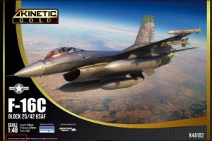 KINETIC 1:48 K48102 F-16C BLK 25 USAF